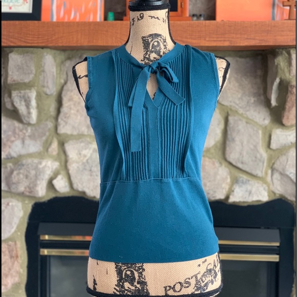 Talbots Tops - Talbots XS Ladies Top. Dark Teal. Sleeveless